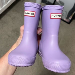 NEW never worn Toddler Hunter Boots